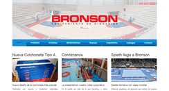 Desktop Screenshot of bronson.cl